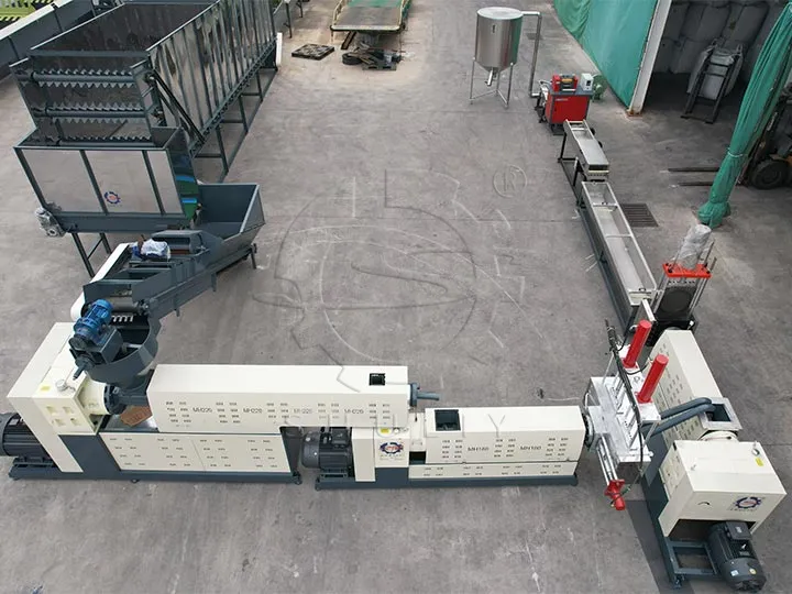 LDPE film recycling line