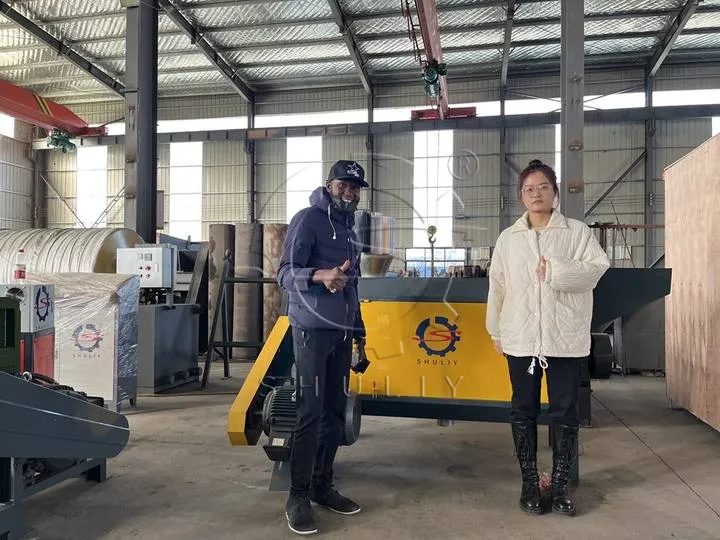 plastic recycling machine factory